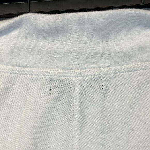 LRL RALPH LAUREN Active Women’s Shorts Medium White Cotton Drawstring Pockets - Picture 11 of 11